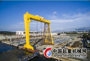 南通中遠重工320噸級起重機將服務(wù)俄羅斯 紅星 造船廠